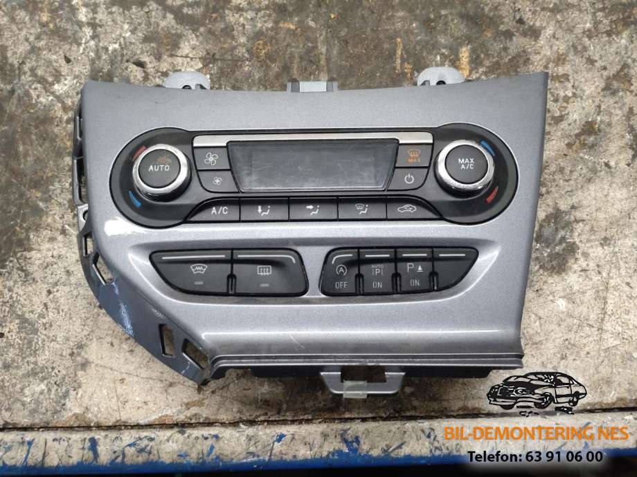 Varmeapparat betjening til Ford Focus, 2014-2018 (Type III, Fase 2)  