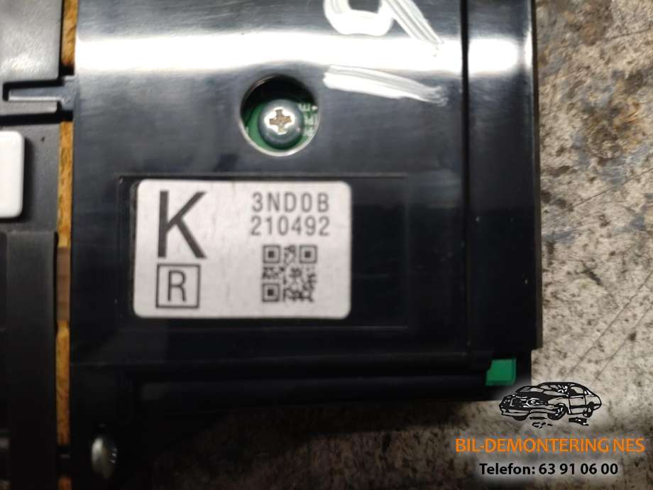 Bilstereo betjeningspanel til Nissan E-NV200 2014-->>  