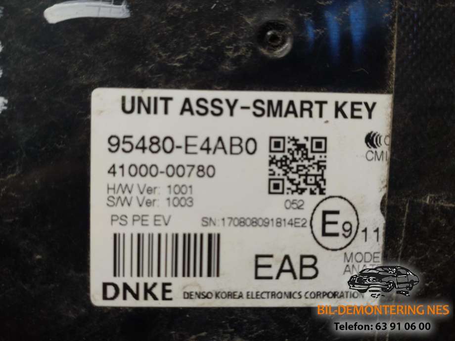 Styreenhet nøkkelfri/keyless til Kia Soul 2014-2019 (Type II)  