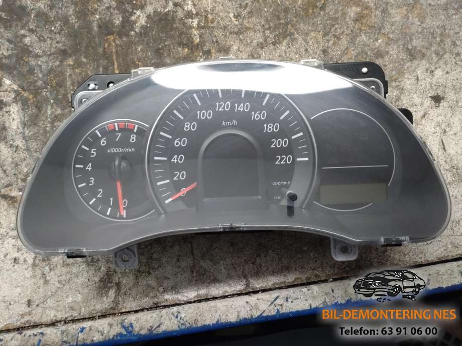 Instrumentpanel til Nissan Micra, 2011-2017 (K13) (K13) 