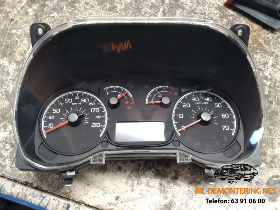 Instrumentpanel til Fiat Doblo, 2010-->> (Type II)