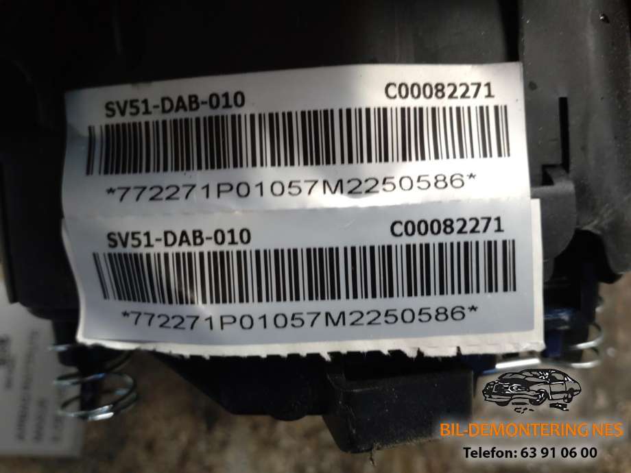 Airbag rattpute til Maxus e-Deliver 3 2020-->>  