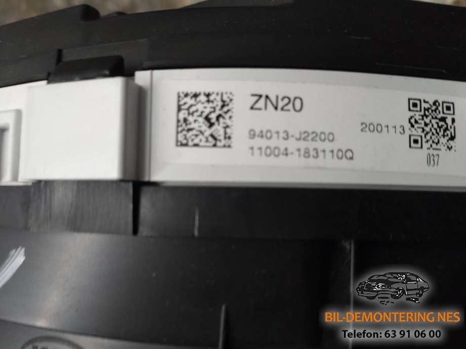 Instrumentpanel til Kia e-Soul 2019-->> (Type III)  