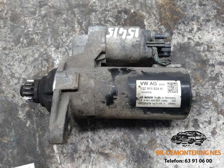 Starter diesel til VW Caddy, 2015-2020 (Type III, Fase 3)  