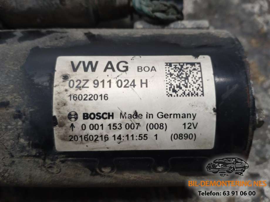 Starter diesel til VW Caddy 2015-2020 (Type III, Fase 3)  