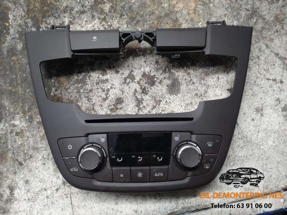 Varmeapparat betjening til Opel Insignia A, 2009-2014  