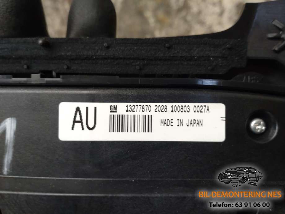 Varmeapparat betjening til Opel Insignia A 2009-2014