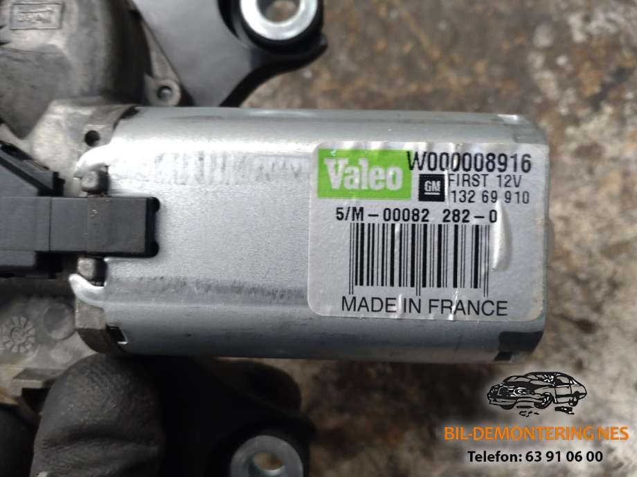 Viskermotor bakrute til Opel Insignia A 2009-2014  