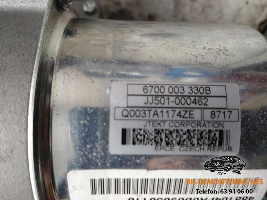 Rattaksel elektrisk servo til Nissan E-NV200 2014-->>