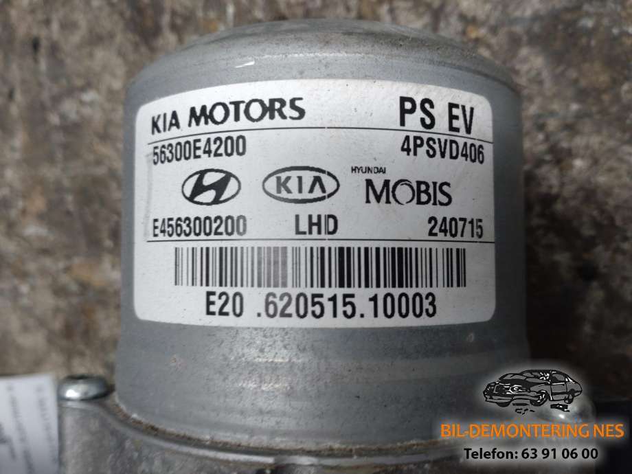 Rattaksel elektrisk servo til Kia Soul 2014-2019 (Type II)  