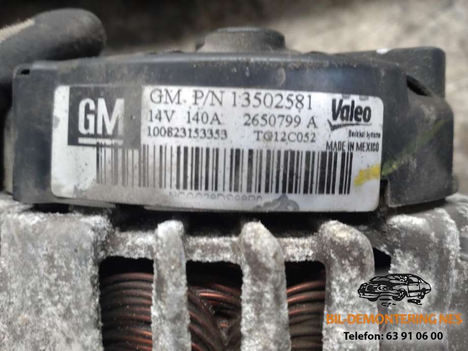 Dynamo diesel til Ford Transit 2006-2013  