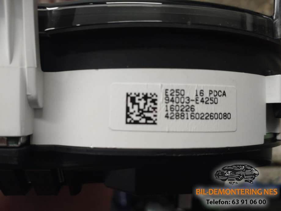 Instrumentpanel til Kia Soul 2014-2019 (Type II)