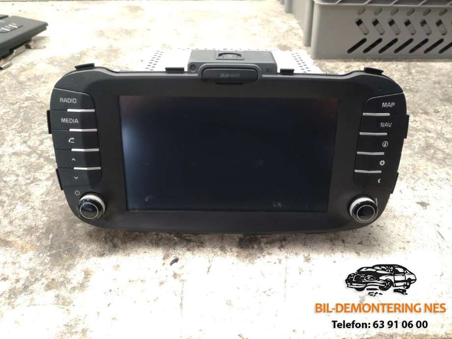 Multimedia display (MCU - Media Controller Unit) til Kia Soul 2014-2019 (Type II)