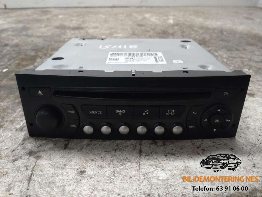 Bilstereo til Peugeot Partner, 2008-2015 (Type II, Fase 1)