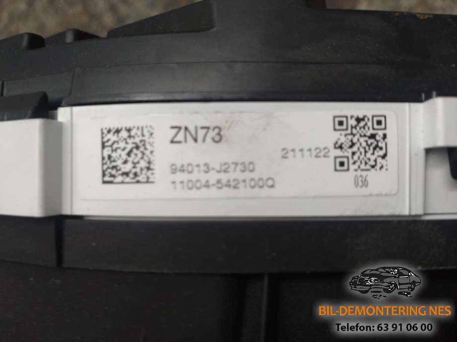 Instrumentpanel til Kia e-Soul 2019-->> (Type III)  