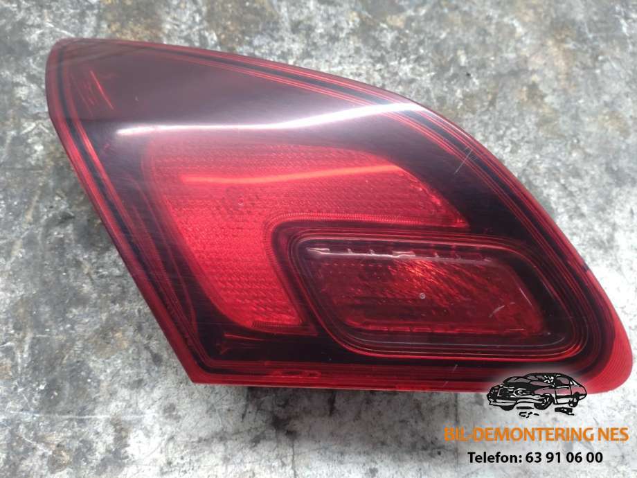 Baklykt venstre indre til Opel Astra J, 2010-2015  