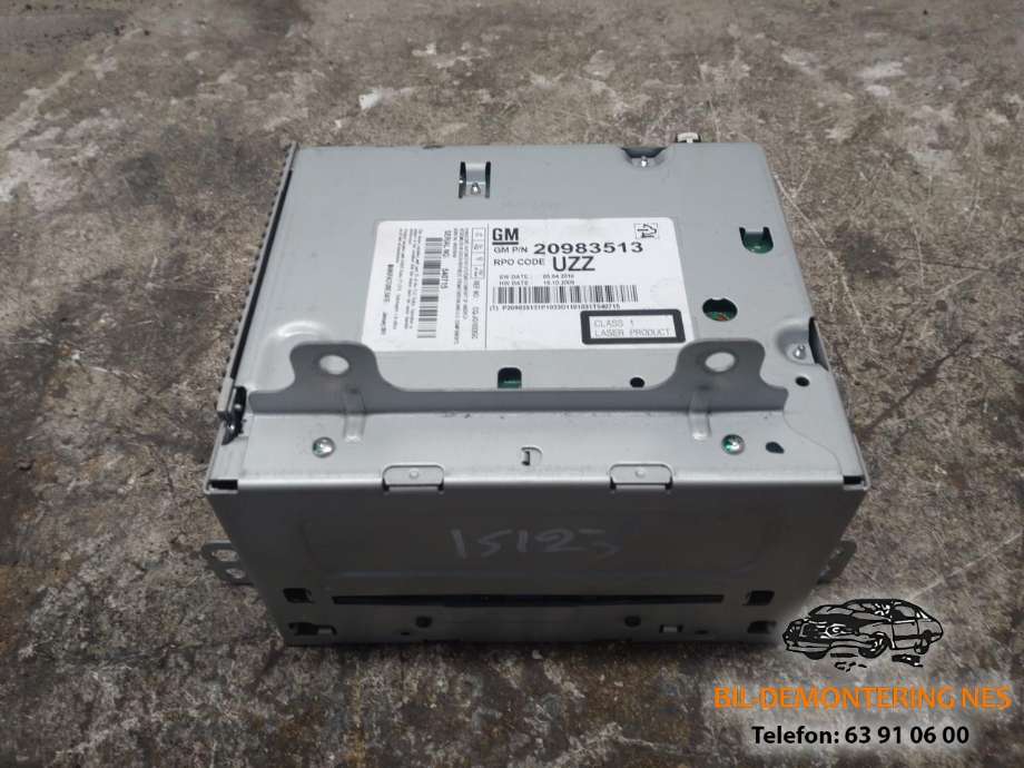 Bilstereo til Opel Astra J, 2010-2015  (20983516)