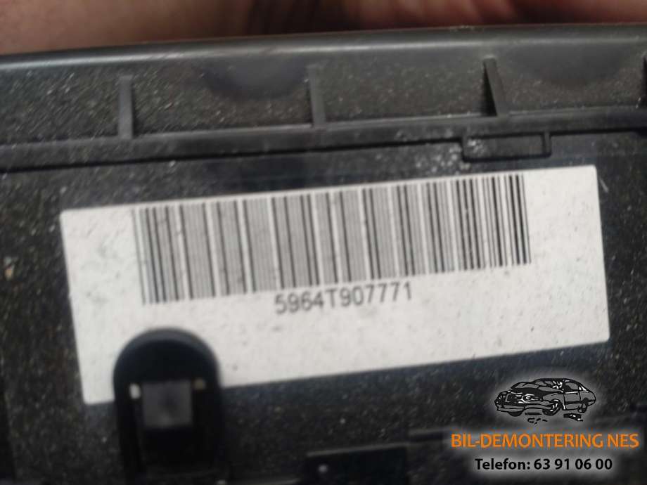 Varmeapparat betjening til Nissan Qashqai 2014-2021 (Type II)  