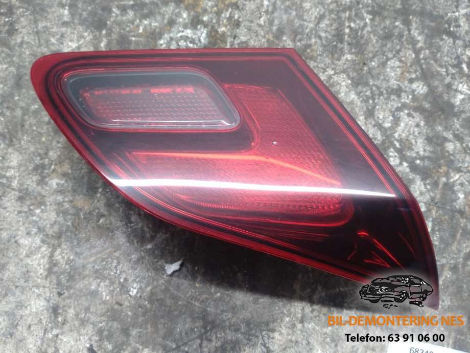Baklykt venstre indre til Opel Astra J, 2010-2015