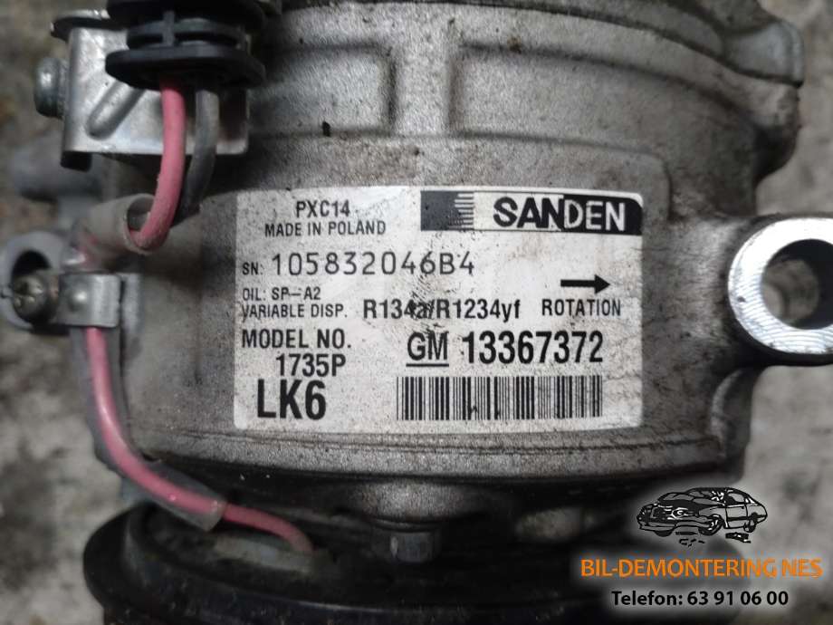 Aircondition kompressor til Hyundai Santa Fe 2001-2006 (Type I)  