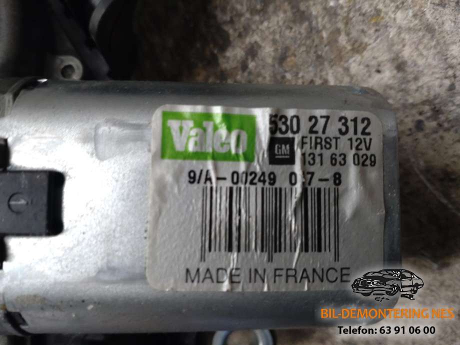 Viskermotor bakrute til Opel Corsa D 2006-2014