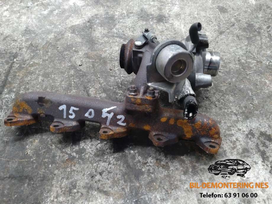 Turbo til Peugeot Partner, 2008-2015 (Type II, Fase 1)  