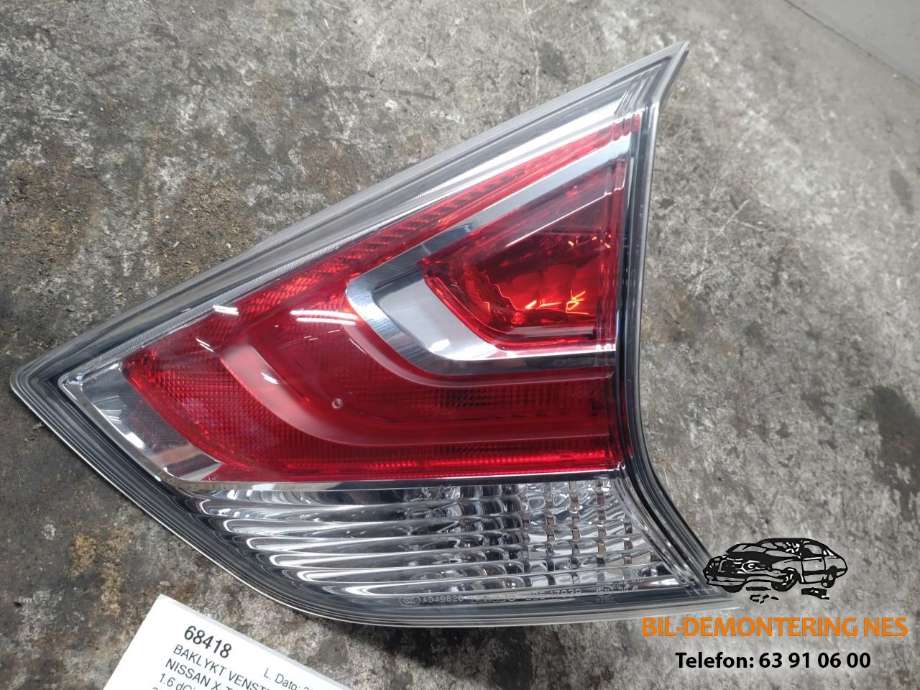 Baklykt venstre indre til Nissan X-Trail 2014-2022 (T32) (T32)