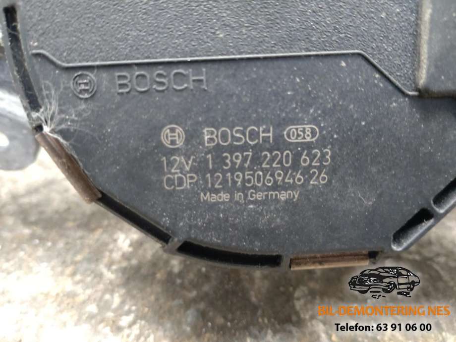 Viskermotor frontrute komplett m/overføring til Opel Astra J 2010-2015  