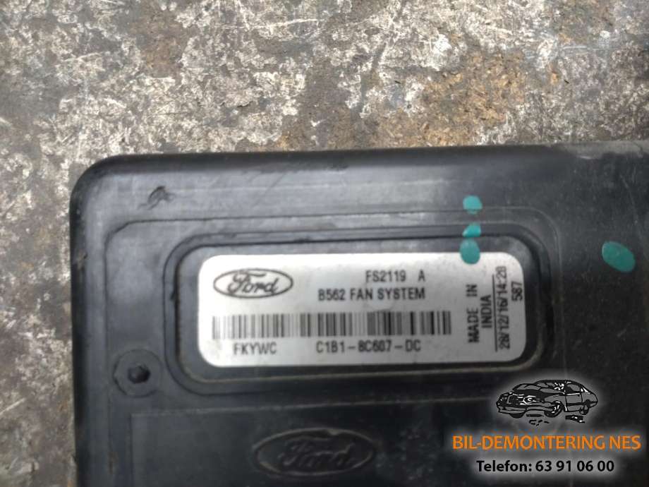 Kjølevifte til Ford Ka+ 2016-->> (Type III)  