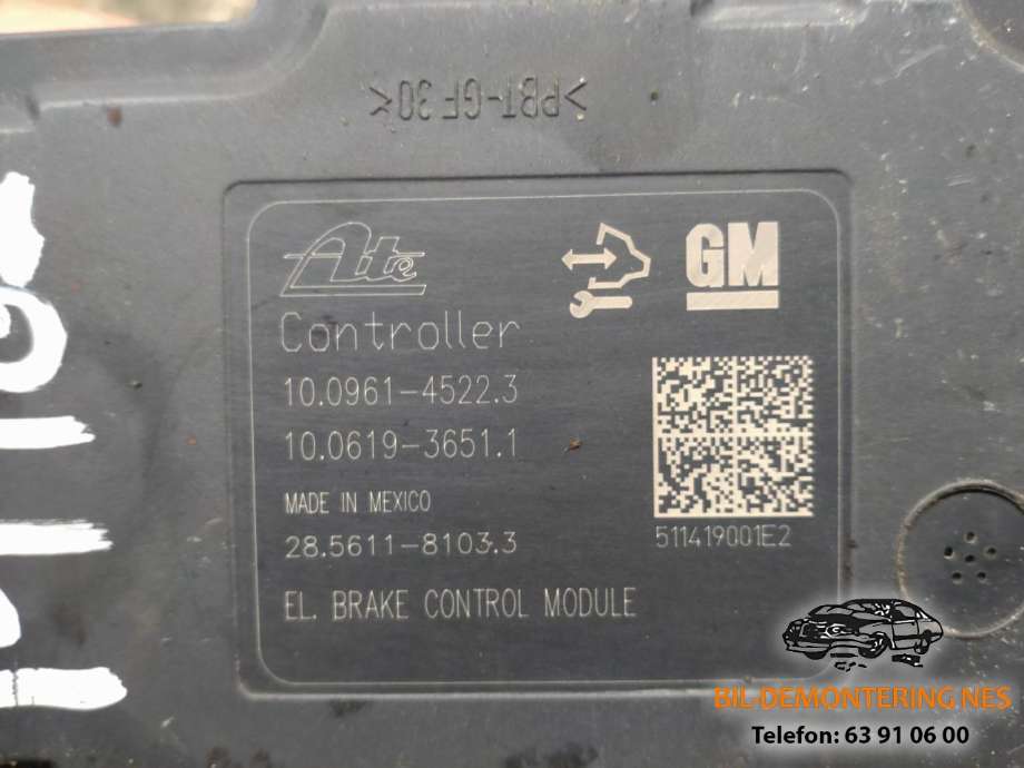 ABS sentral til Opel Astra J 2010-2015