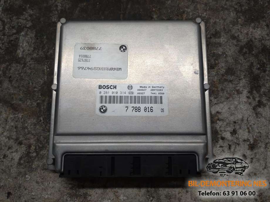 Styreenhet motor til BMW 5-Serie 1996-2003 (E39) (E39) (0281010314|)