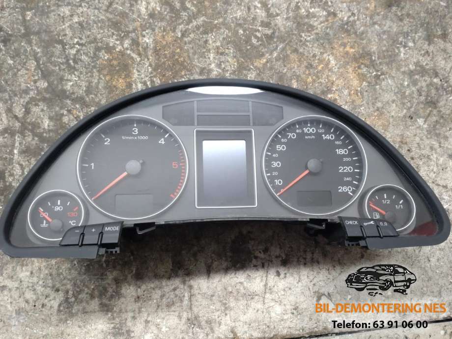 Instrumentpanel til Audi A4, 2007-2014 (Type IV) (B8) (B8)