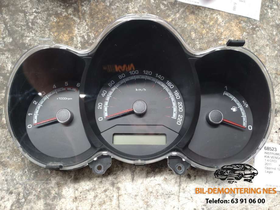 Instrumentpanel til Kia Venga, 2010-2017  