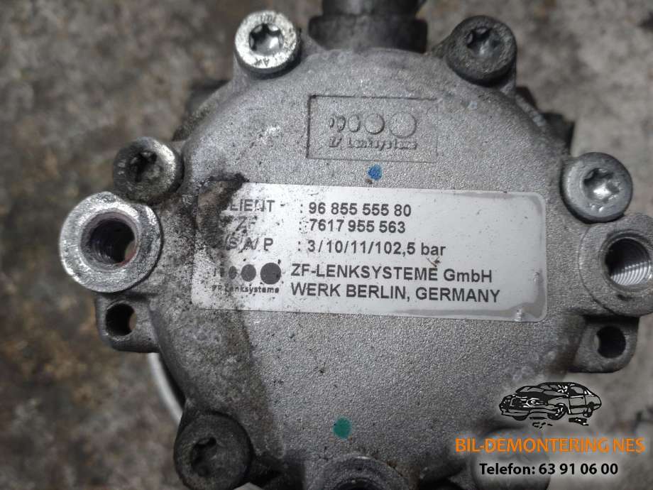 Servo pumpe mekanisk til Peugeot Partner 2008-2015 (Type II, Fase 1) (9685555580|)