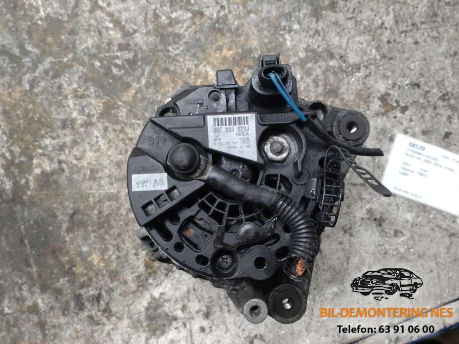 Dynamo diesel til Audi A4 2007-2014 (Type IV) (B8) (B8)