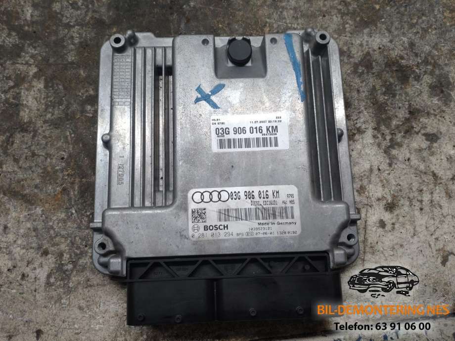 Styreenhet motor til Audi A4, 2007-2014 (Type IV) (B8) (B8) (03G906016KM)