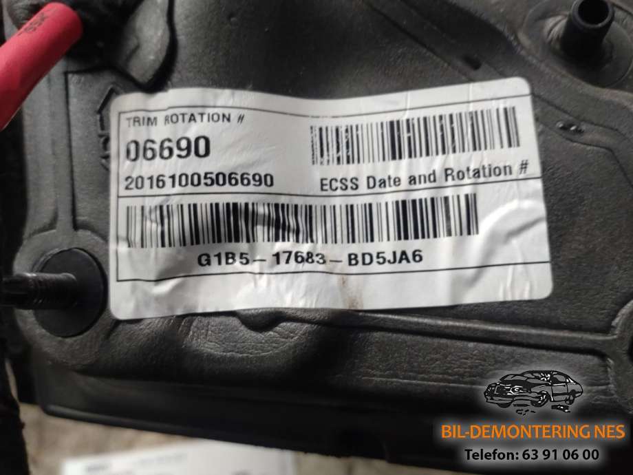 Speil venstre til Ford Ka+ 2016-->> (Type III)  