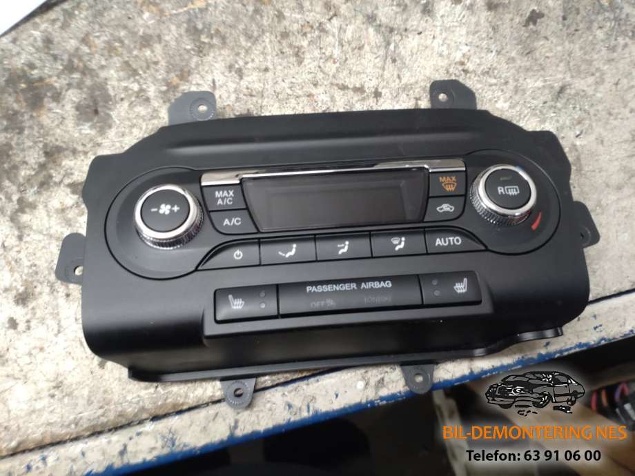 Varmeapparat betjening til Ford Ka+, 2016-->> (Type III)  