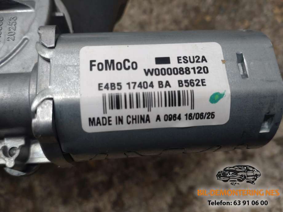 Viskermotor bakrute til Ford Ka+ 2016-->> (Type III)  