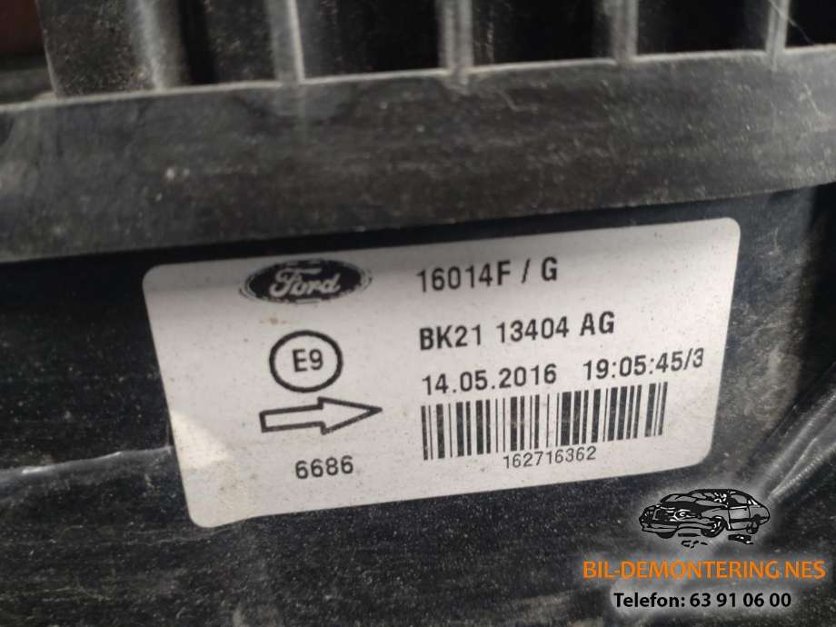 Baklykt høyre til Ford Transit Custom 2013-2023 (Type I)  