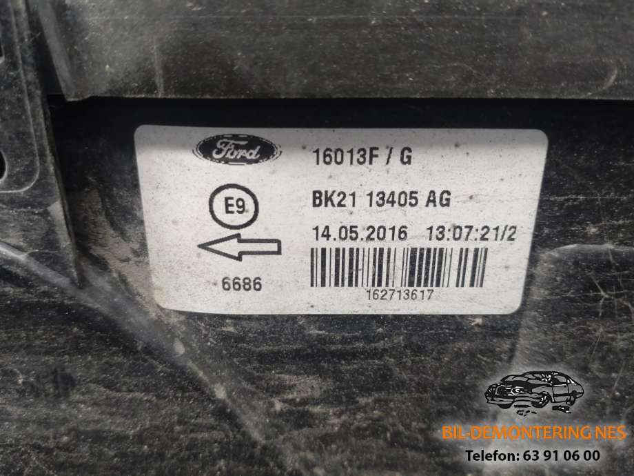 Baklykt venstre til Ford Transit Custom 2013-2023 (Type I)