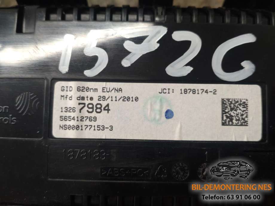 Multimedia display (MCU - Media Controller Unit) til Opel Astra J 2010-2015 (13267984|)