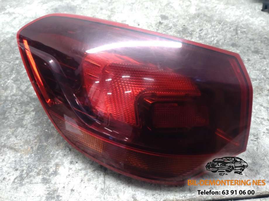 Baklykt venstre ytre til Opel Astra J, 2010-2015  