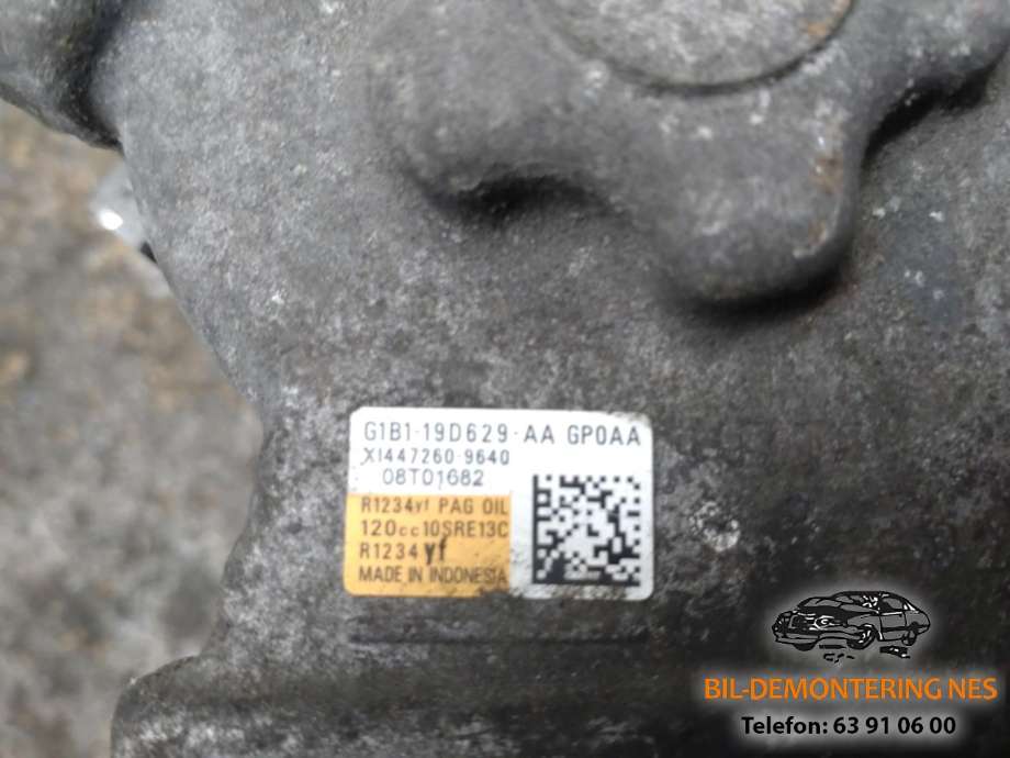 Aircondition kompressor til Ford Ka+ 2016-->> (Type III)