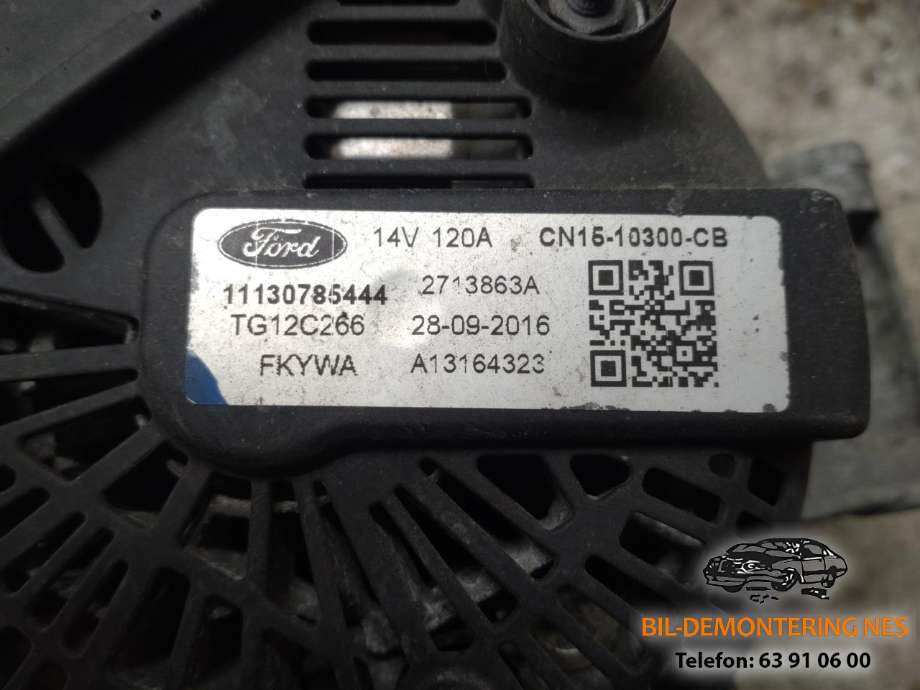 Dynamo til Ford Ka+ 2016-->> (Type III) (CN15-10300-CB|)