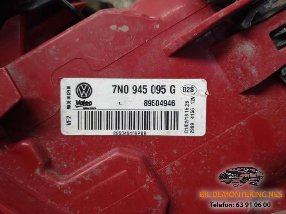 Baklykt venstre ytre til VW Sharan 2010-->> (Type II)