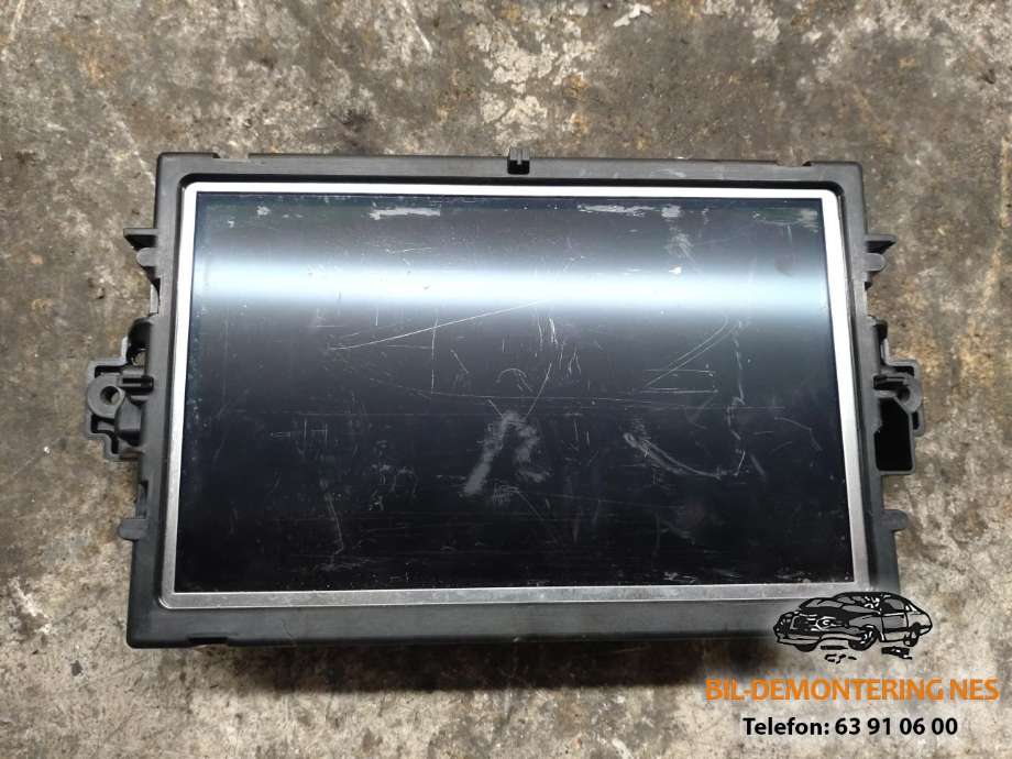 Multimedia display (MCU - Media Controller Unit) til Mercedes C-Klasse, 2007-2011 (Fase 1) (W204) (W204) (A1729008500)