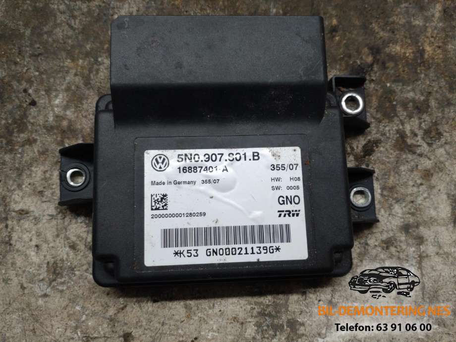 Styreenhet parkering til VW Tiguan, 2007-2011 (Type I, Fase 1)  (5N0907801B|)