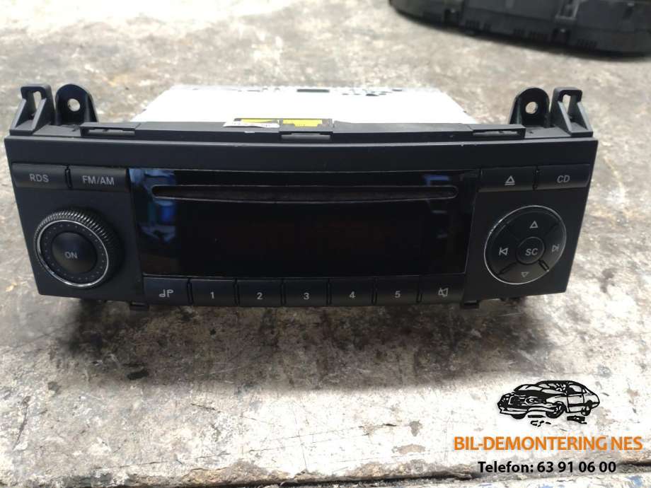 Bilstereo til Mercedes B-Klasse, 2005-2008 (Fase 1) (W245) (W245) 