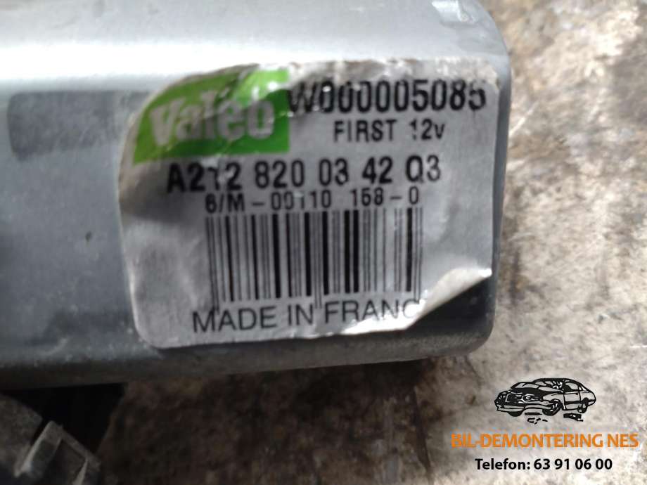 Viskermotor bakrute til Mercedes E-Klasse 2009-2013 (Fase 1) (W212) (W212)
